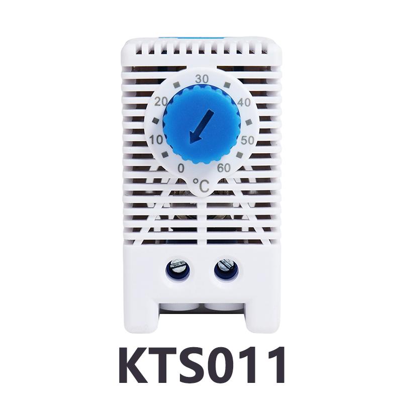 CG KTO011 KTS011 NC/NO Cabinet Temperature Controller 0-60℃ DIN Rail Mechanical Thermoregulator Compact Bimetallic Thermostat