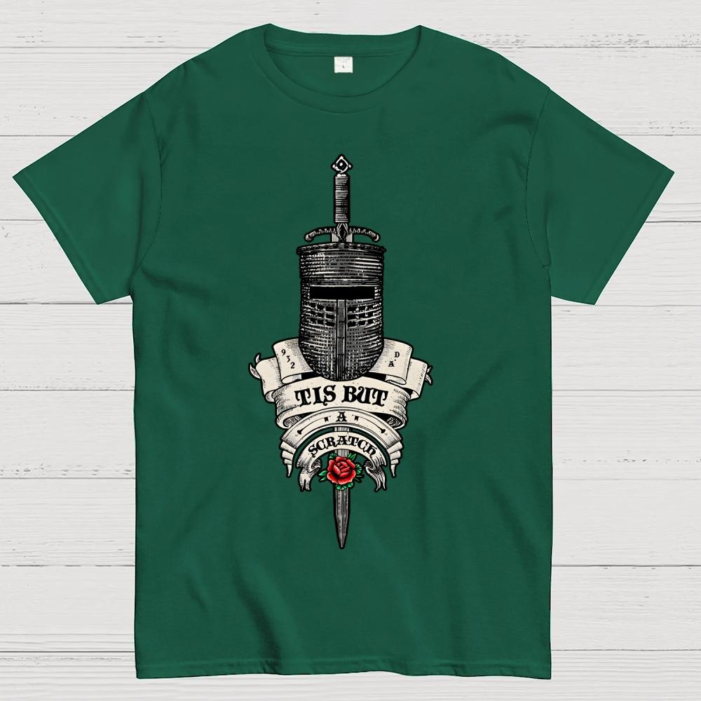 Tis but a scratch Cotton Summer Casual Cool Loose T-Shirt