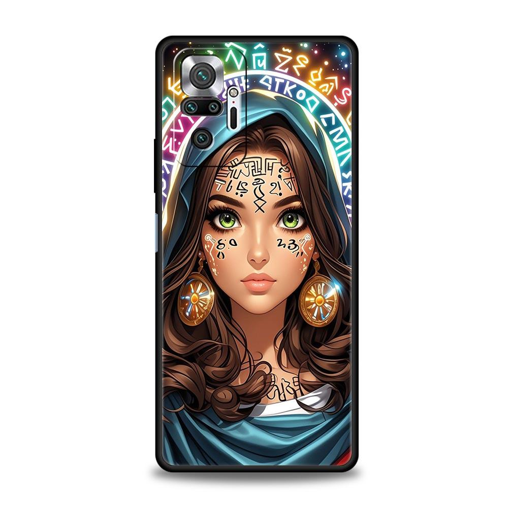 Hot Girls Phone Case Cover for Redmi 14C 10C Note 15 14 13 12 10 11 K40 Pro Plus 5G Soft TPU Shockproof Shell Fundas Capas Bags
