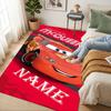 Personalized Name Car Adventure Living Room Non-Slip Area Rug Soft Carpet for Bedroom Kids Playroom Sofa,Office Home Decor Doormat