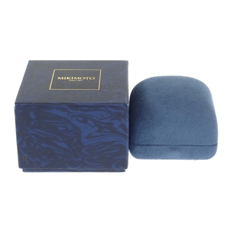 MIKIMOTO #9(JP Size) Ring K18 Yellow Gold Women