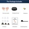 Invisible CIC Hearing Aid 16-Channel Digital In-Ear Sound Amplifier for Seniors and Adults