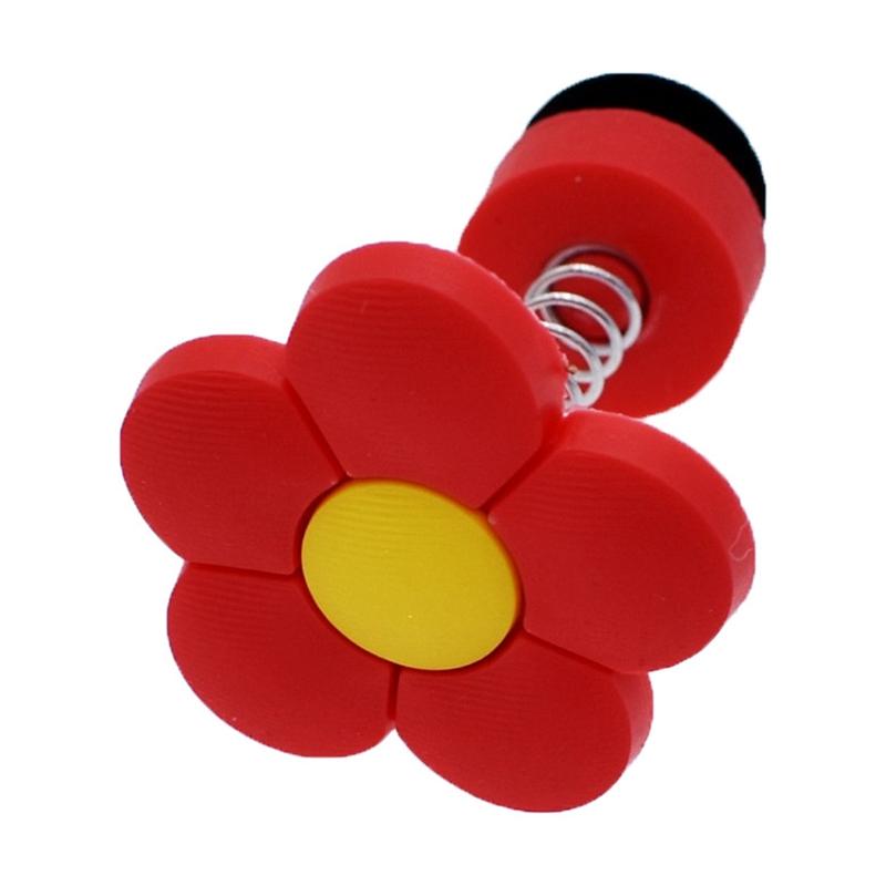 1 Pcs Creative Shoe Charms Slippers Accessories Spring Flower Decorations PVC Buckle for Kids Adult Bracelets Wristban