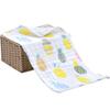 Six-Layer 25x50 Pure Cotton Cartoon Baby Bath Towel - Soft, Comfortable, Absorbent, and Breathable.