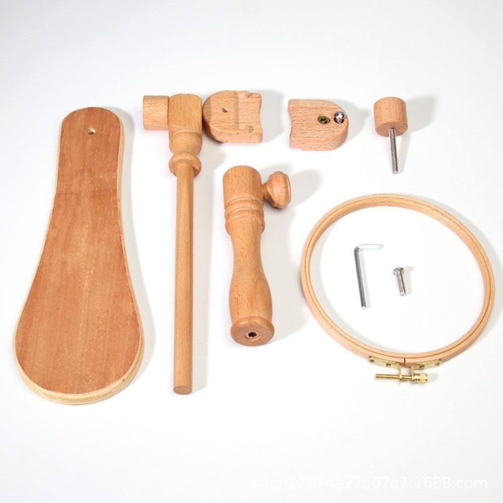 Adjustable Height Extender Embroidery Hoop Stand Cross Stitch Ring Frame For Needlework