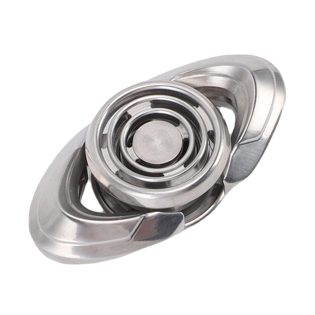 Finger Gyro Stanless Steel Long Time Rotating Quiet Fade Proof Fingertip Gyro for Adult