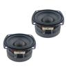 2Pcs 78mm Speakers 3Inch Full Frequency 4Ohm 15W Loudspeaker DIY Bass Sound For Home Theaters Loudspeakers