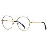 Luxury Anti Blue Light Glasses Men Women Oversized Metal Irregularity Eyeglasses Fashion Ultralight Computer Reading Glasses +2