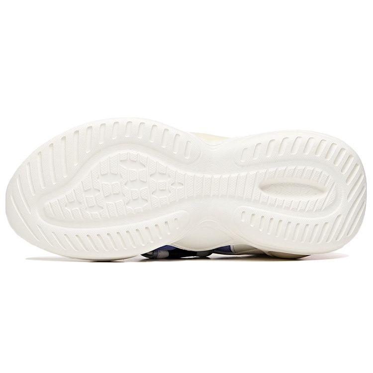 Anta Lunar Eclipse High-Top Breathable Durable Running Shoes Women sneaker White Black Purple 12946606-2