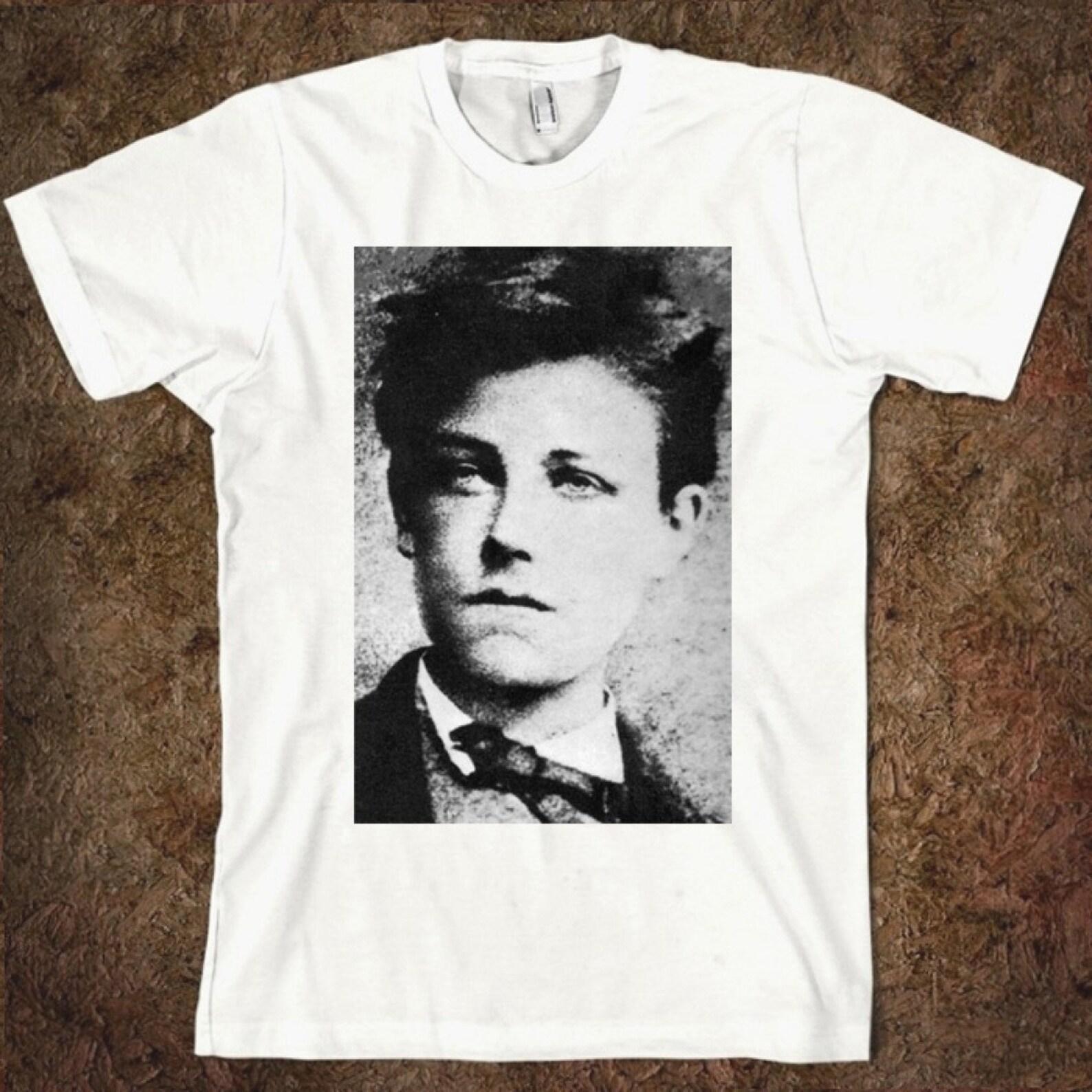 Arthur Rimbaud Graphic T-Shirt, Men s Women s All Sizes (pfa-413) L