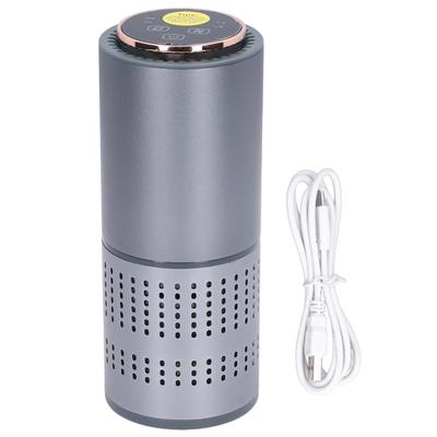 Araba Hava Temizleyici Ev Araba USB Güç Kaynağı Koku Giderme Mor Işık Negatif İyon Hava Temizleyici