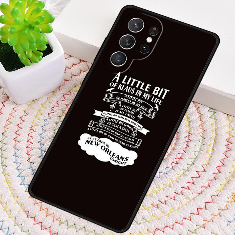 Klaus Mikaelson Vampire Diaries Silicone Phone Case For Samsung Galaxy note 10 pro S26 S25 S24 S23 S22 S21 Plus Ultra Capa Cover