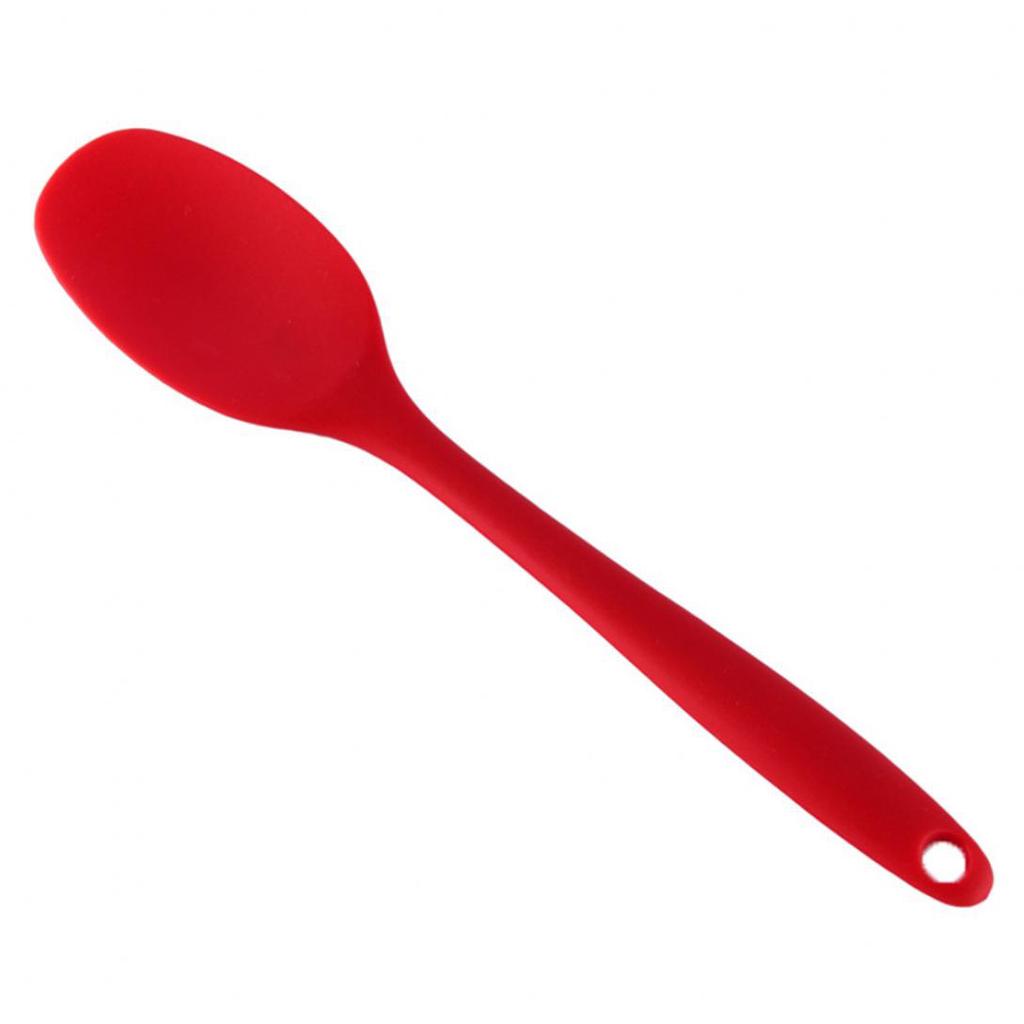 Utensile da cucina LPS in silicone con manico lungo, spatola, raschietto antiaderente