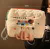 Chic Portable Puppy Cosmetic Bag - Large Capacity Travel Skincare & Makeup Organizer