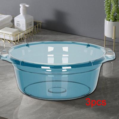 3 Portable Wash Baskets for Sink Bowl Accessories Multi-Function Bathroom Supplies Vegetable