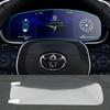 PET Screen Protector For Toyota Corolla HYBRID 5th GENERATION 12.3 Inch Car Dashboard Trument Panel Protective Sticker