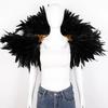 Carnival Costume Decorative Accessories Luxury Feather Shawl Party Cosplay Scarf Fashion Show Runway Performance Elegant Apparel