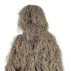 5 Teile/satz Ghillie Anzug mit Jacke Hosen Kapuze Girlande Tragen Tasche 3D Camouflage Jagd Bekleidung Jugend Erwachsene Woodland Kleidung