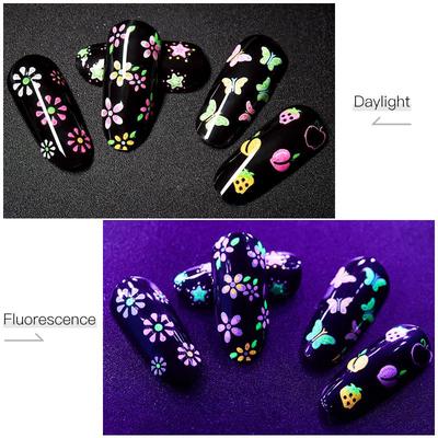 Nagel Water Transfer Sticker Lineair Bloempatroon Nail Art Decoraties Slider Voor Nagelmanicure