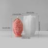 Silicone Crafts Moulds Candle Making Moulds Beauty Face Shaped Silicone Figure Mold Perfect Gift for  Enthusiasts