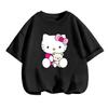 Summer Boys' and Girls' Sanrio Short Sleeve Children's Fashion Hello Kitty T-Shirt