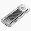 TCM2-G20 M.2 Nvme USB-C 3.2 20Gb/s Drive Enclosure - Silver-transparent