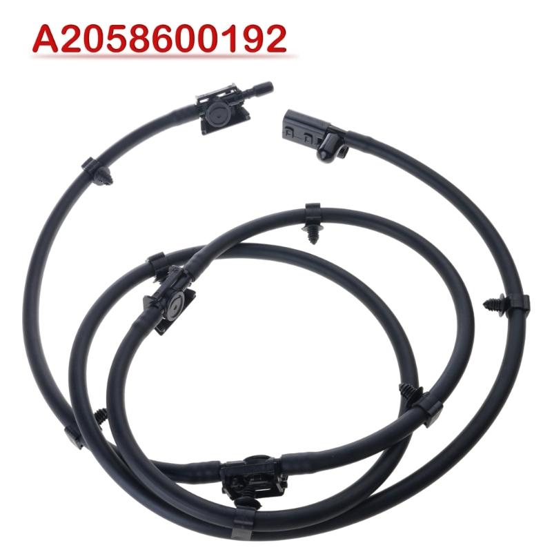 Spolmunstycke Slang för W205 C180 C200 C220 A2058600192 2058600192 Uppvärmd Spolarslangsslang