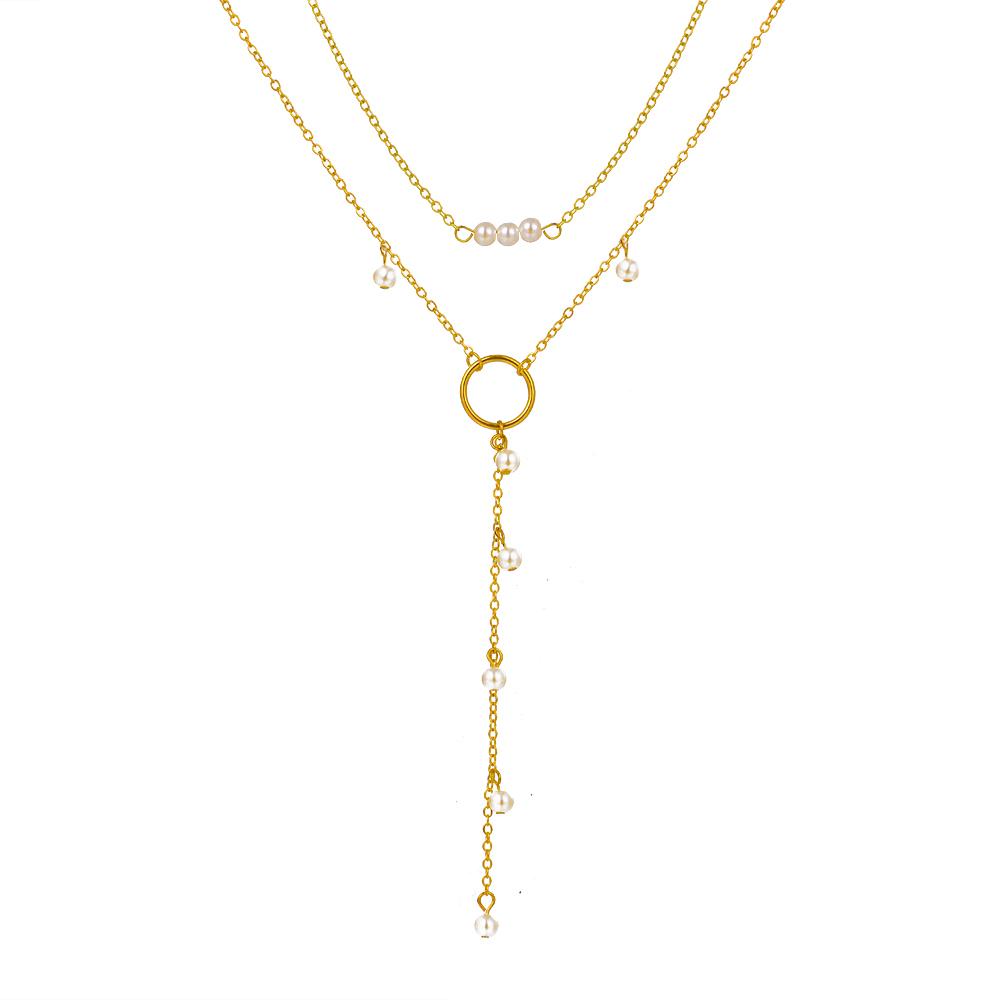 

Ожерелье из искусственного жемчуга. Модное трендовое ожерелье для девочек. Ожерелье с темпераментом.