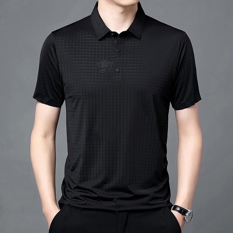 

Новая рубашка с коротким рукавом, повседневная рубашка для молодых мужчин, летняя мужская одежда, новинка с половиной рукава XXXXL