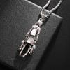 Fashionable Cute Bear Backpack Girl Pendant Necklace Women Girls Cosplay Trendy Jewelry Gift