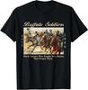 Buffalo Soldiers Black History Military Graphic T-Shirt - H431