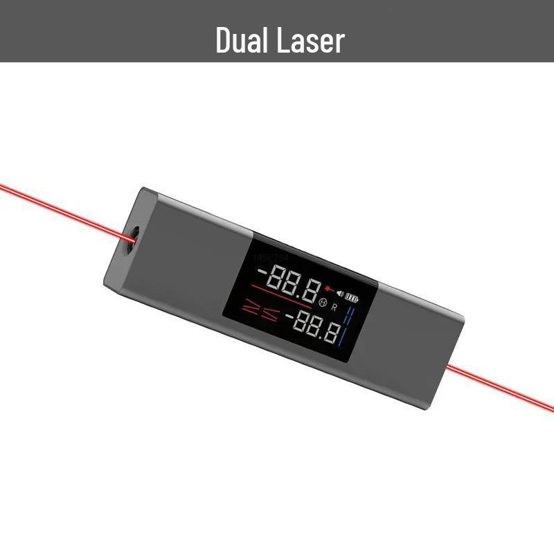 Duke LI1 Handheld Laser Line Projector - Precision LED Screen Angle Ruler for Renovation Engineers