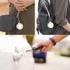Portable Ring Keychain Holder for Gym and Travel, Cute Jewelry Holder for Sports Bag, Compact Ring Earring Necklace Storage Case