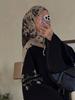 1Pcs Watercolor Print Hijab Women Bohemian Soft Islam Ramadan Muslim Hijabs Foulard Femme Shawl Wrap Scarf Headscarf