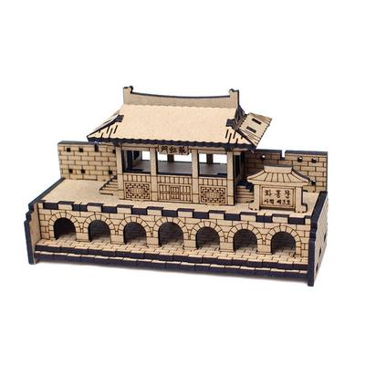 Create Hwahongmun 3D Three Dimensional Puzzle Korea 3d Puzzle
