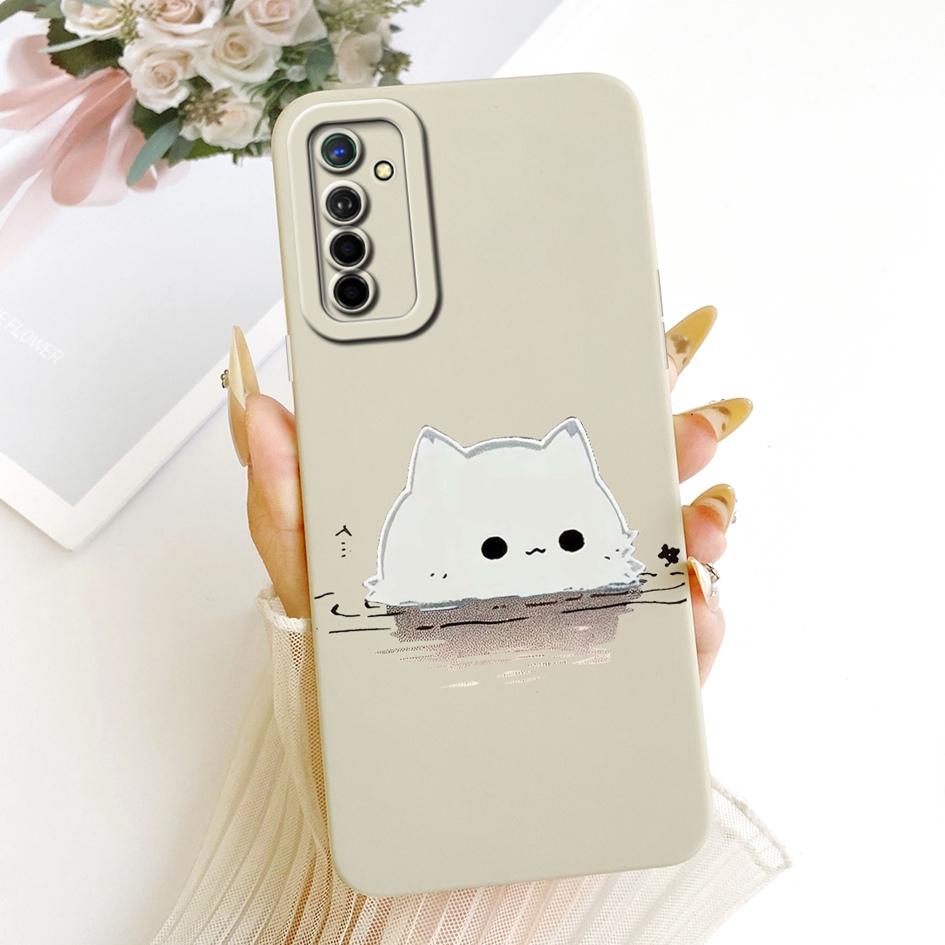 For Realme X2 Case Realme XT Cover Cute Cat Cartoon Soft Silicone Camera Protection Phone Case For OPPO K5 RealmeXT RMX1921 Capa