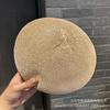 New hollow beret children's summer thin breathable sequined bud hat versatile face small painter hat