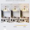 Smart Variable Frequency Ceiling Fan with Chandelier for Living Room, Bedroom, and Restaurant