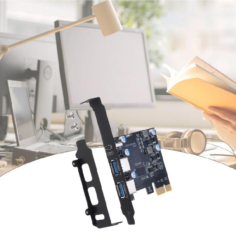3 Port USB 3.0 PCIe Expansion Card, 18W Power Delivery Expands PC Connection Enhances Performances