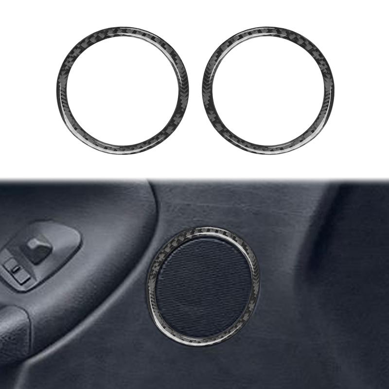 For BMW 3 Series E36 1994 1995 1996 Car Accessories Carbon Fiber Copilot Strip Air Vent Gear Shift Panel Interior Trim Sticker