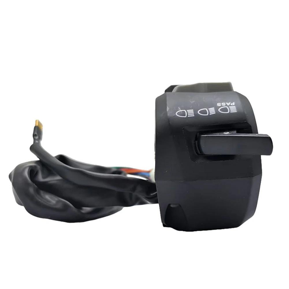 Motorcycle Handlebar Switch Assembly Waterproof Motorcycle Control Switch Enhanced Performance & Safety for GSX
