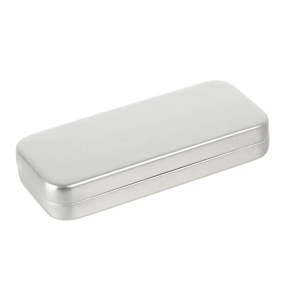 Retro Solid Color Eyeglasses Case Simple and Elegant Style Sunglasses Box Iron Case for Glasses Glasses Box