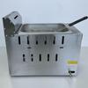 Commercial Deep Fryer Oil Portable Sturdy with Removable Basket 6L for Fried Chicken French