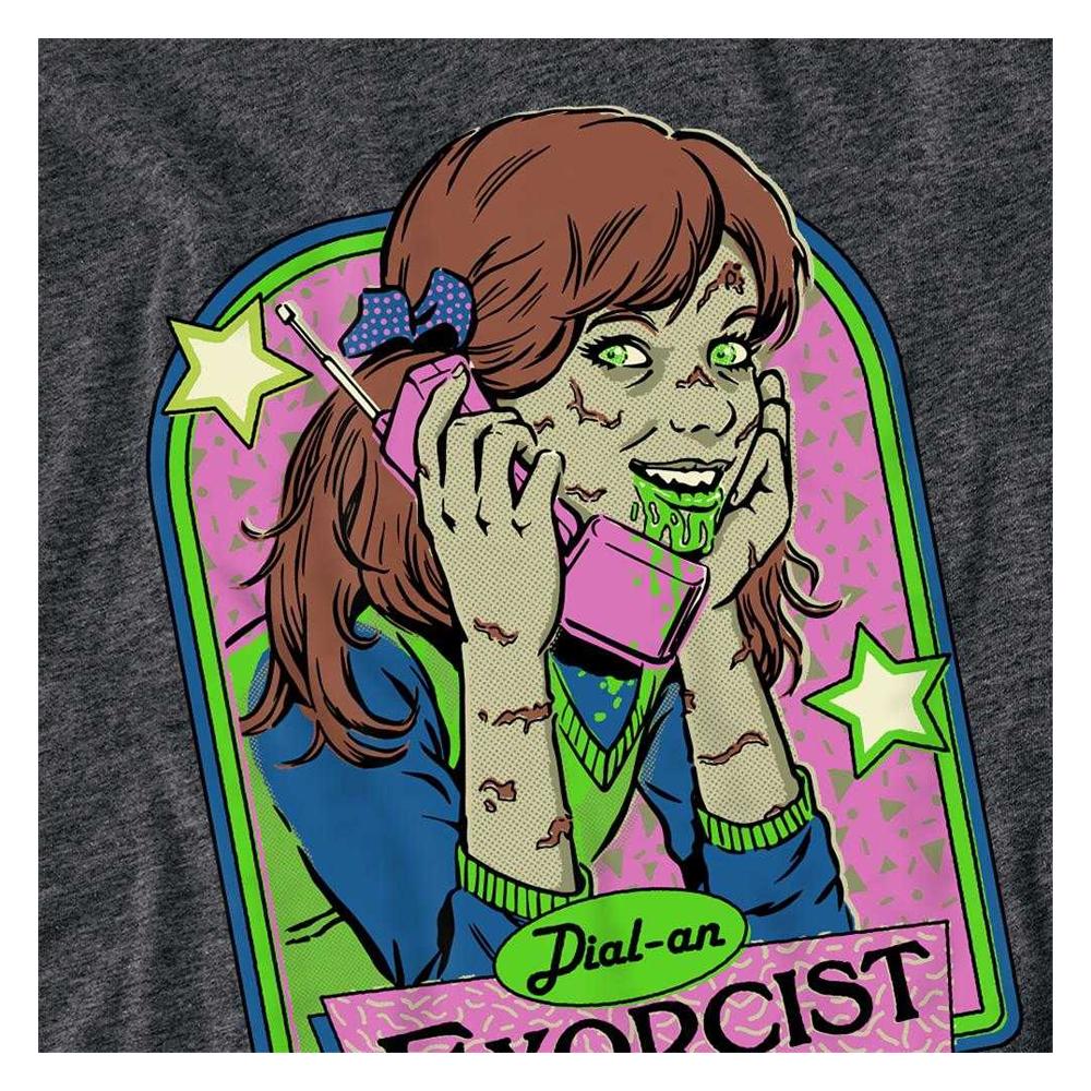 Steven Rhodes Unisex Adult Dial An Exorcist T-Shirt