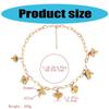 Colorful Mushroom Pendant Necklace Adjustable Length Neckchain Alloy Oil Drop Charm Choker for Fashionable Women