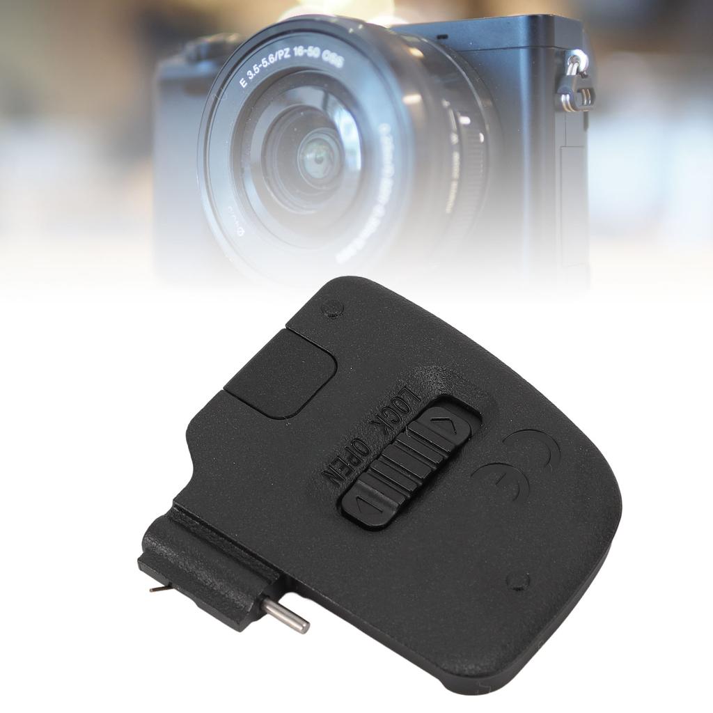 Camera Battery Door Cover for A6000 A6100 A6400 ABS Camera Battery Door Cover Lid Cap Repair Part Fo