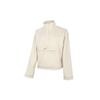 Sweatshirts Women's Ivory Stand Collar Moderate Regular CU6638-238