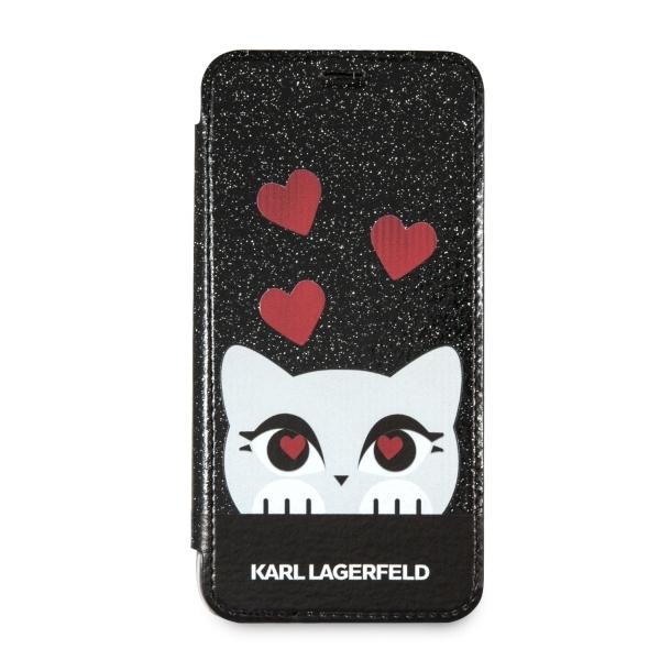 Karl Lagerfeld Klflbkpxvdcbk Iphone X/Xsblack Book Valentine