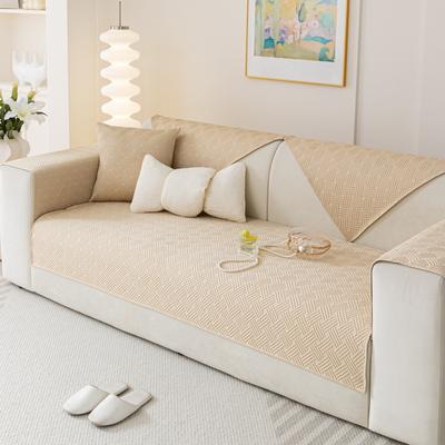 Light Luxury Sofa Cushion Summer Cold Feeling Summer Mat Cushion Non-Slip Sofa Cover Summer Universal Cover Cloth