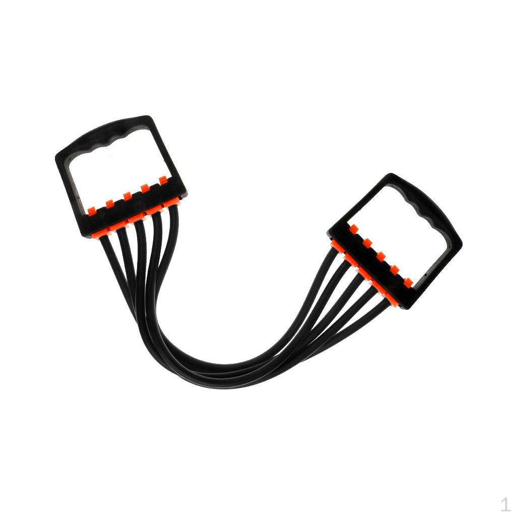 

Portable Indoor Sport Supply Chest Expander Puller Fitness Resistance Band H